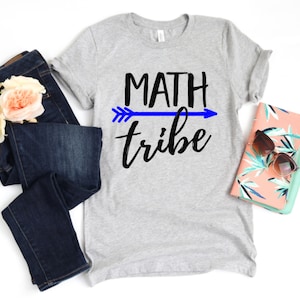 Team Math Teacher Tribe Back To School Shirt Team Math Teacher Tribe Back To School Shirt