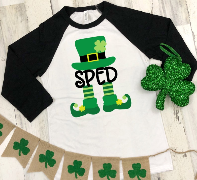 SPED Teacher Leprechaun Shirt St Patricks Day Teacher Shirt Teacher St Patricks Shirt SPED Teacher Shirt SPED St Patricks Day Shirt