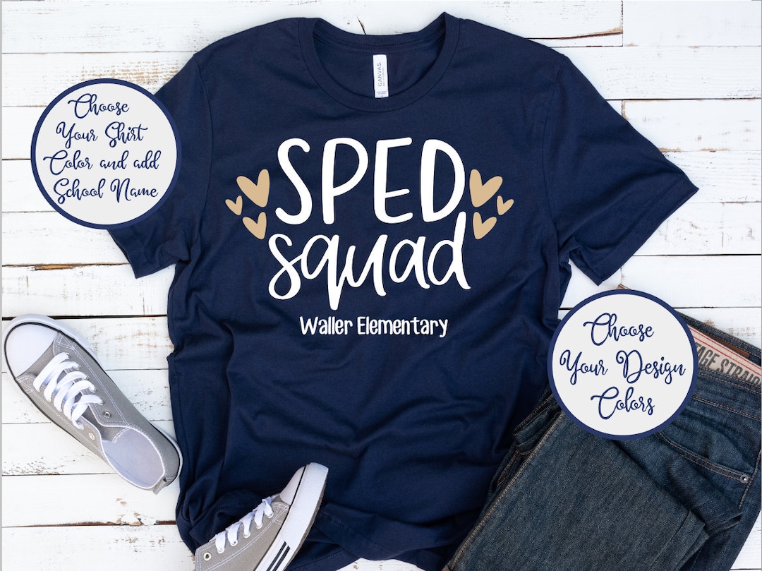 Special Education Teacher Shirt, Special Education Shirt, SPED Squad