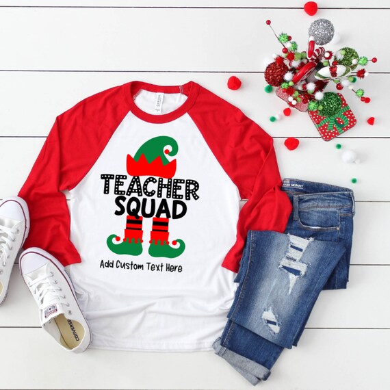 Counselor Squad Teacher Christmas Elf Funny Gifts T-Shirt Counselor Squad Teacher Christmas Elf Funny Gifts T-Shirt