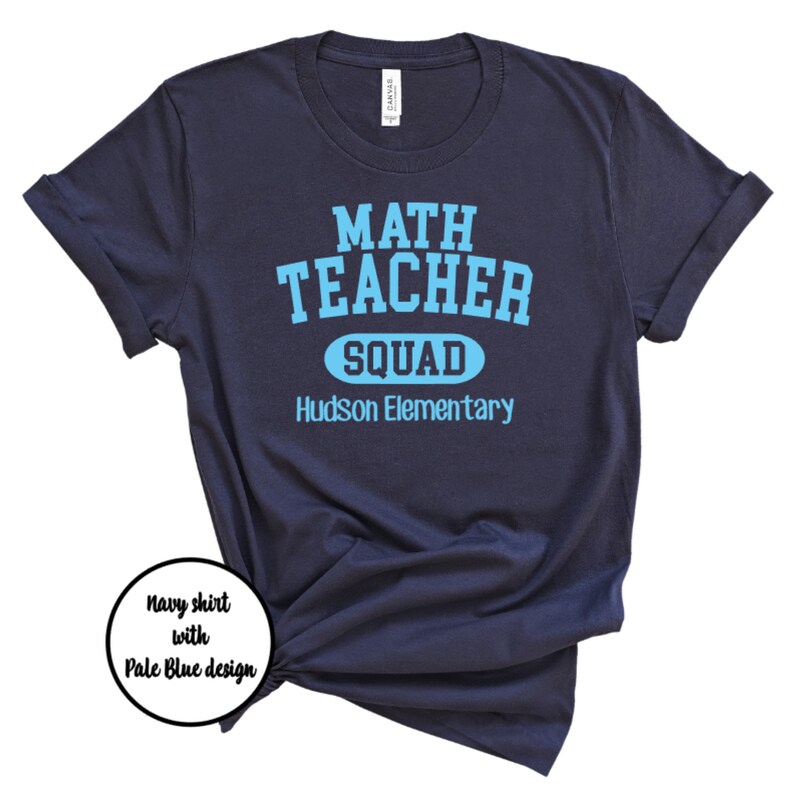 Math Teacher Squad Math Teacher Shirt Math Squad Team | Etsy