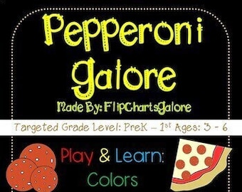 Learning Colors Preschool Matching Sorting Game Home School Activity