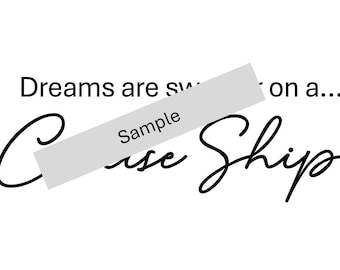 Dreams are Sweeter on a Cruise Ship SVG for Tee Shirts, Pillowcases, Towels, Cruise Ship Gift, Fish Extender, Cruise Life