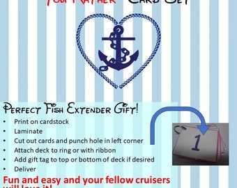 DCL Fish Extender Would You Rather Cruise Game Gift - Digital Download