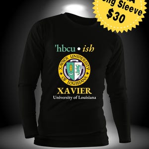 Xavier University/(hbcu-ish) Short/Long Sleeve /Sweatshirt/Hoodies. 100% Cotton image 2