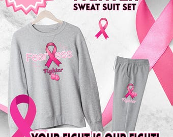 Breast Cancer Awareness Sweatsuit set