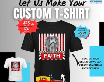 CUSTOM DESIGNED T-SHIRTS (Short sleeve)