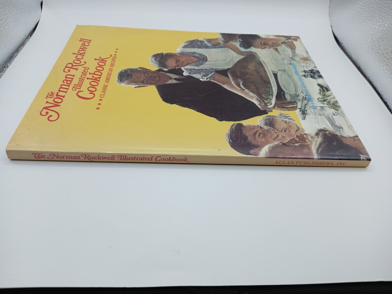 Vintage "the Norman Rockwell Illustrated Cookbook; Classic American ...
