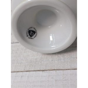 Vintage Walt Disney Productions Mickey Mouse Pedestal Mug Footed Cup Japan White image 4
