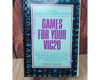 Games For Your VIC20 Alastair Gourlay 1983 Dell Computer GameSeries Vintage Book
