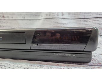 Thomson Performance Series VR506 VHS VCR Player Recorder Black Made in Korea
