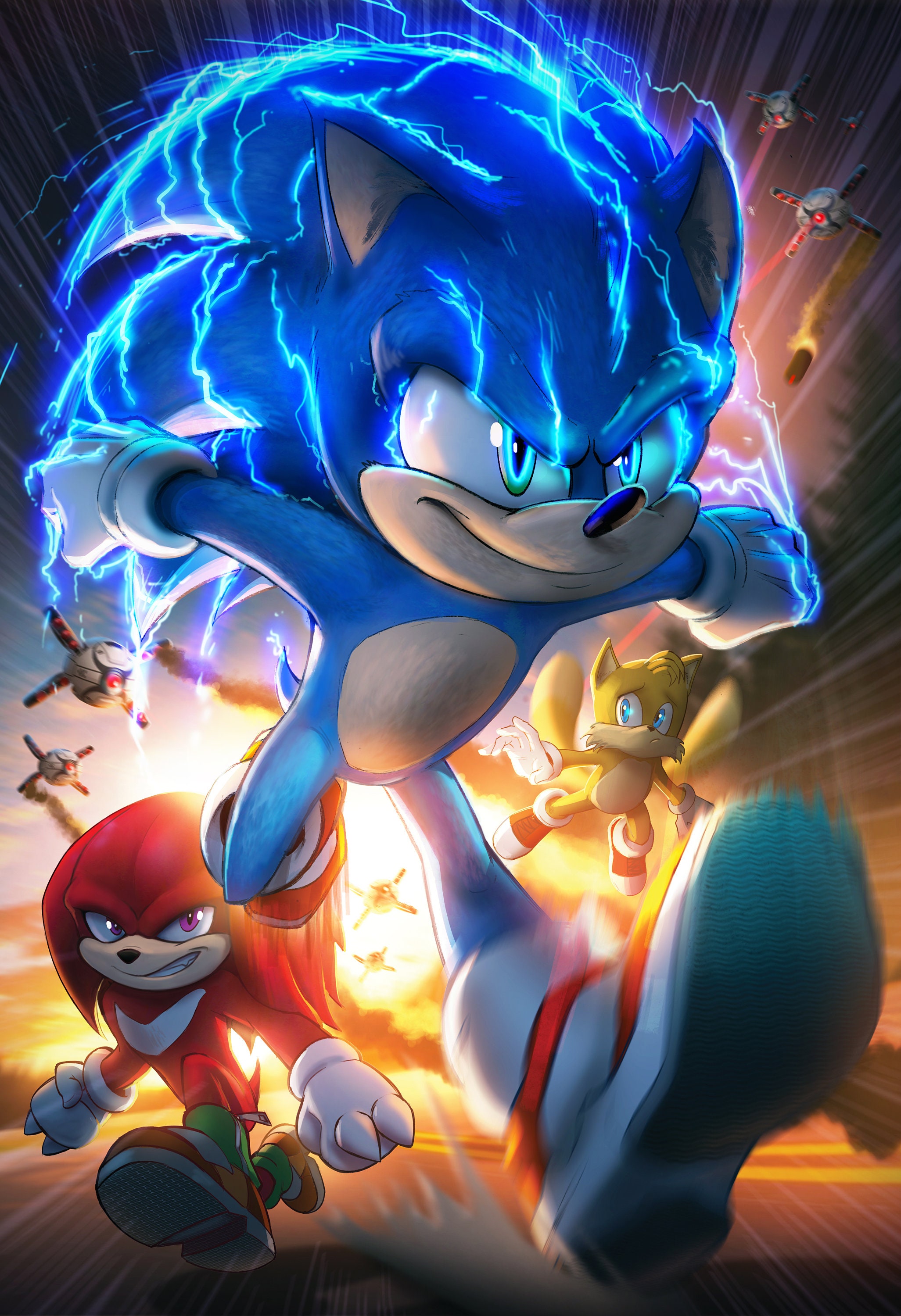 sonic.exe Poster by bluebbeerryyy