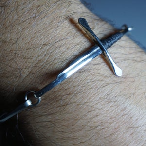 King&#39;s broken sword bracelet, sword bracelet, broken sword and parts bracelet