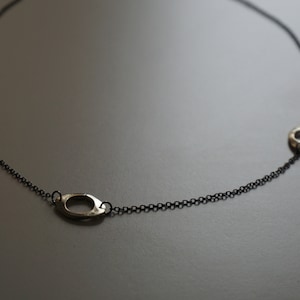 Three-Ring Necklace Anime Cosplay Jewelry Handmade Ninja Necklace Original Elite Design Jewels