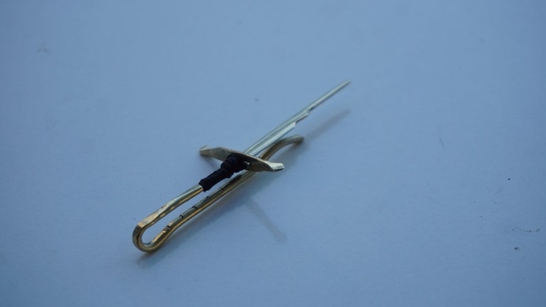 King's Broken Sword Tie Clip image 2