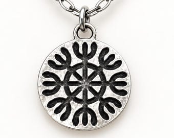 Ashtanga Yoga Yantra Necklace, Patanjali Yoga Sutra 2.29 Pendant, Sanskrit Eight Limbs Jewelry