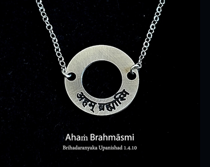 I am Brahman pendant.