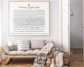 Ashtanga Primary Series Poster, Yoga Studio Decor (Printable PDF)