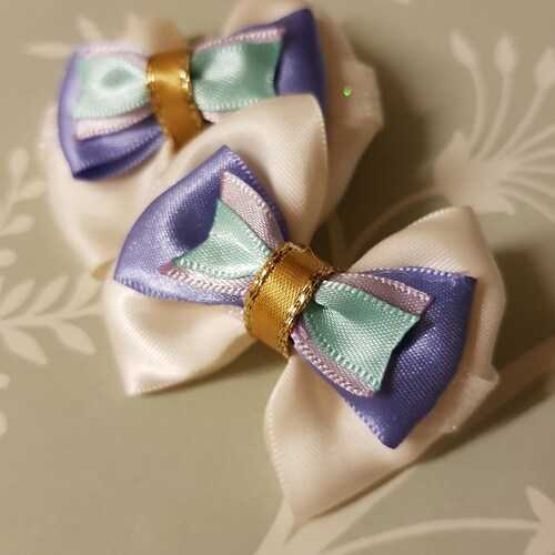 Beauty and the Beast Inspired Bowsset of Disney Bowsdisney Etsy UK