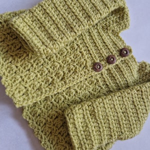 Primrose Newborn cardigan