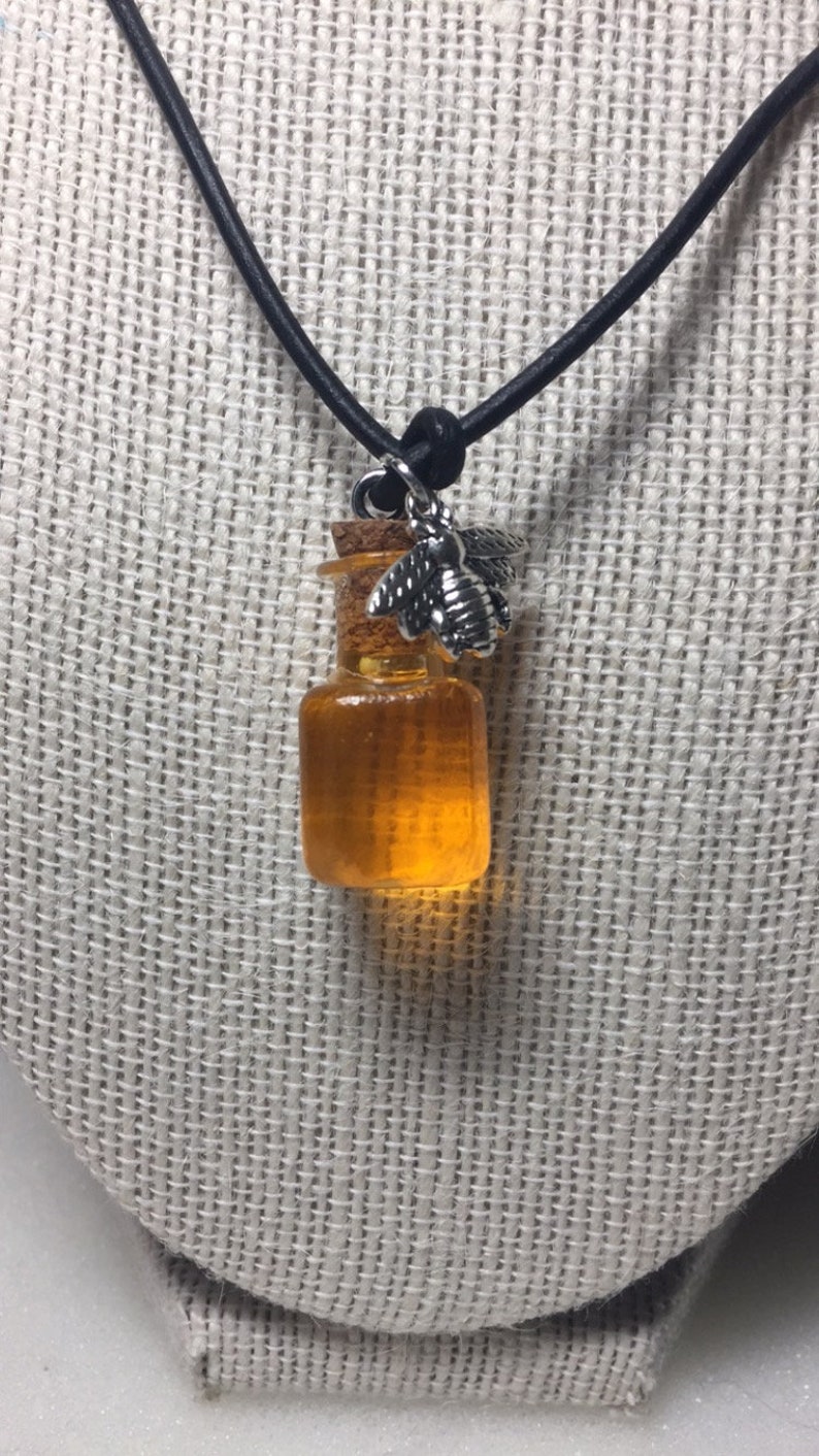 Honey Jar Necklace Etsy