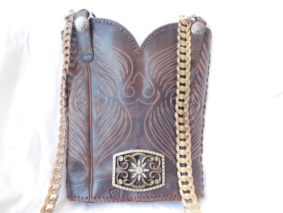 leather boot bags for cowboy boots