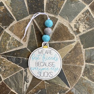 Best Friend Christmas Ornament, Bestie Ornament, Friendship Ornament, Friend Ornament, Friend Christmas Ornament, Gift for her