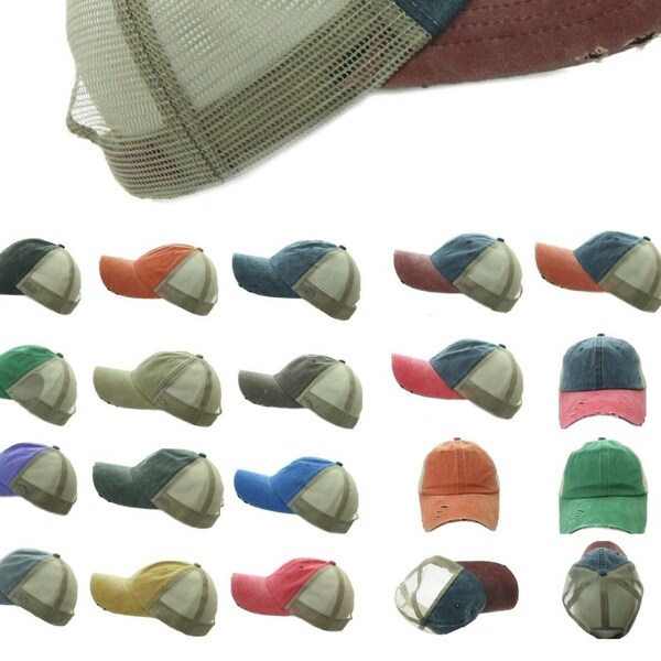 KBV1607 "Country Music" Vintage Washed Baseball Cap