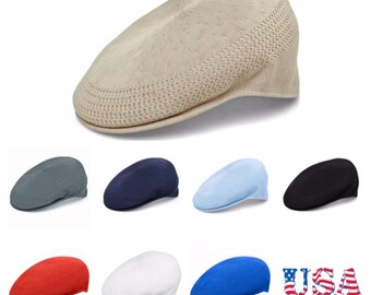 womens flat peak hats