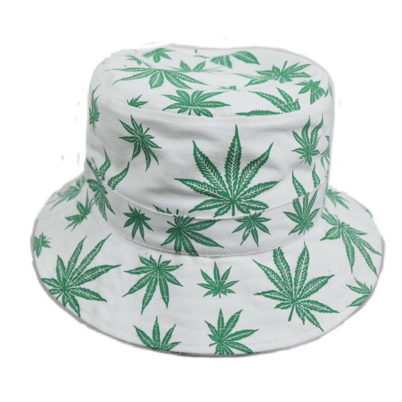 Weed Bucket Hat Marijuana Pot Hats Fashion Cap Casual Stylish | Etsy