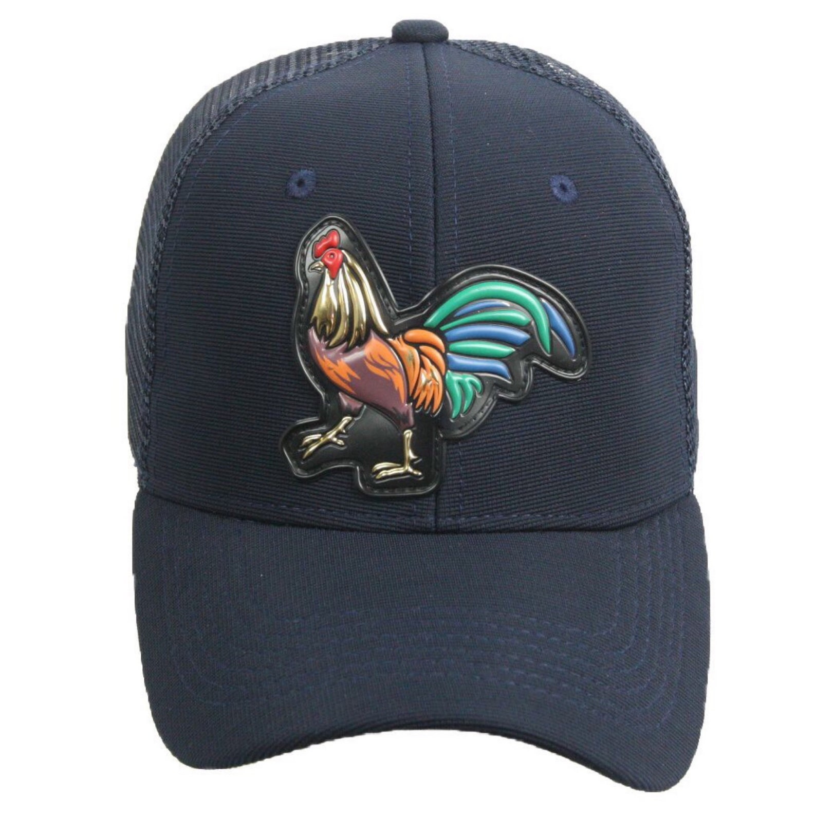 Rooster Baseball Cap Snapback Sun Hat Visor Mesh Trucker Etsy