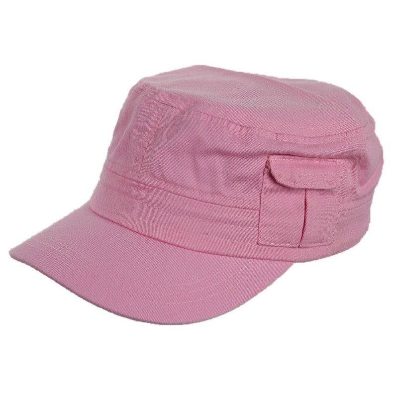 Unisex Baseball Cap Plain Pocket Cadet Patrol Military Hats Etsy