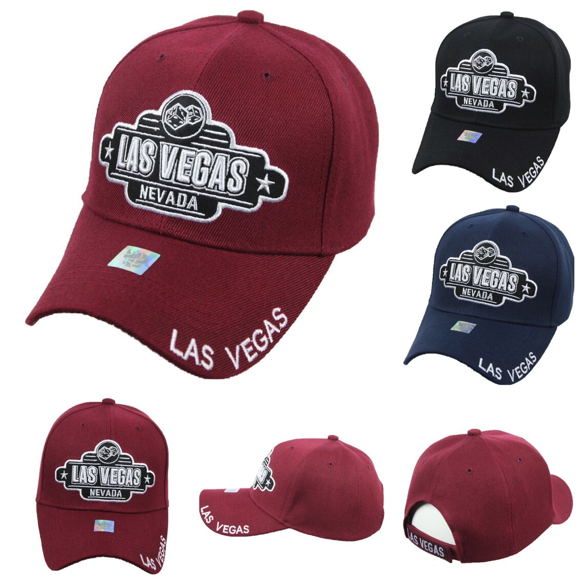 Las Vegas Baseball Cap Fashion Casual Hats Nevada NV Caps Hip Etsy
