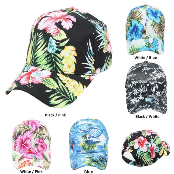 Hawaiian floral hat Clearance