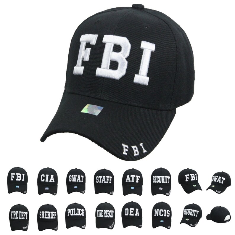 FBI CIA Staff Swat Dea Atf Police Security Ncis Fire Dept Hero Etsy