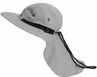 Boonie Snap Hat Brim Ear Neck Cover Fishing Hiking Garden Sun Flap Visor Cap Lot Boonie Snap Hat Brim Ear Neck Cover Fishing Hiking Garden Sun Flap Visor Cap Lot
