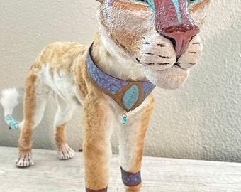 OOAK Fantasy Lioness doll