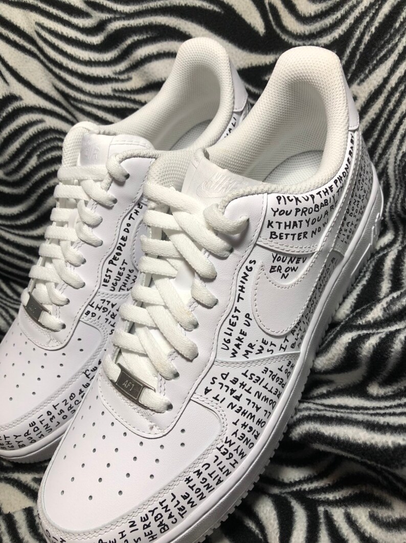 custom air force 1 rappers