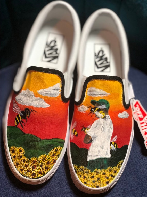 tyler the creator custom vans