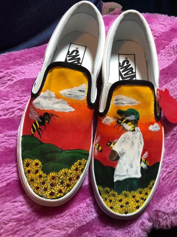 tyler the creator vans flower