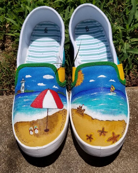 vans beach shoes