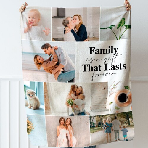 Custom Photo Blanket Picture Blankets Personalized Photo Etsy