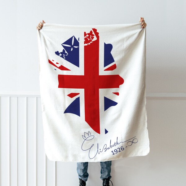 Queen Elizabeth Blanket Etsy