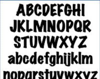 Patrones de Alfabeto Imprimibles, Value Pak - Marcador - Descarga Digital PDF
