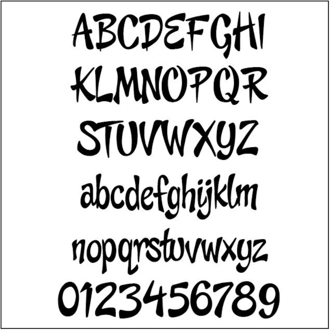 Fun & Quirky Printable Letter Template Alphabet Pattern - Cheeky Monkey ...