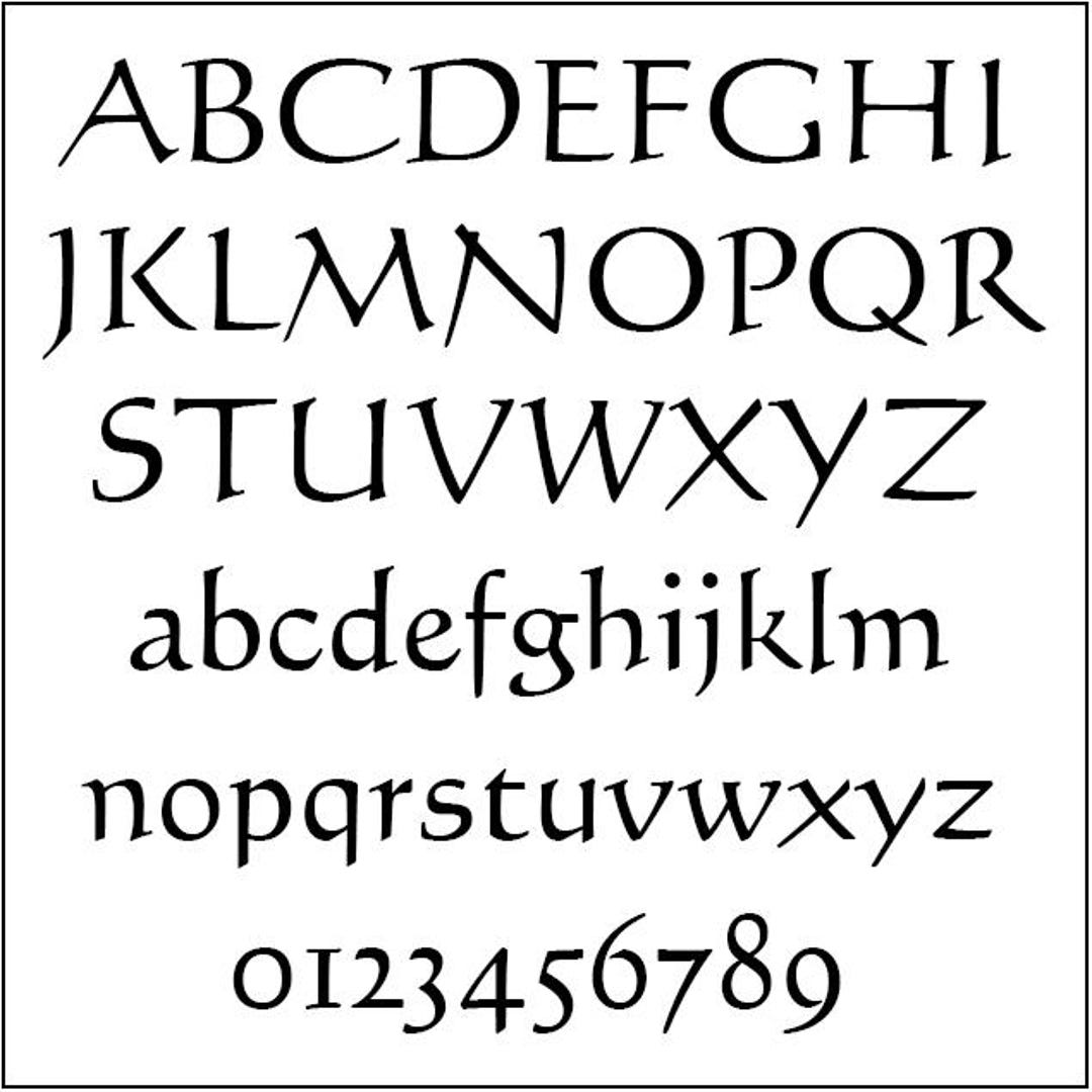 Printable Alphabet Letter Patterns PDF – Value Pak - 5 Sizes of ...