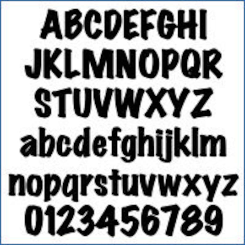 Alphabet Pattern 4 inch Digital Download Marker Printable PDF File