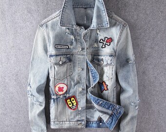 Guns n roses jacket | Etsy Metalworks Guns N' Roses '85' leren jas | Etsy