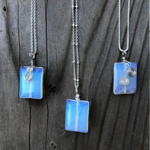 Opalite; Opalite Pendant; Opalite Necklace;