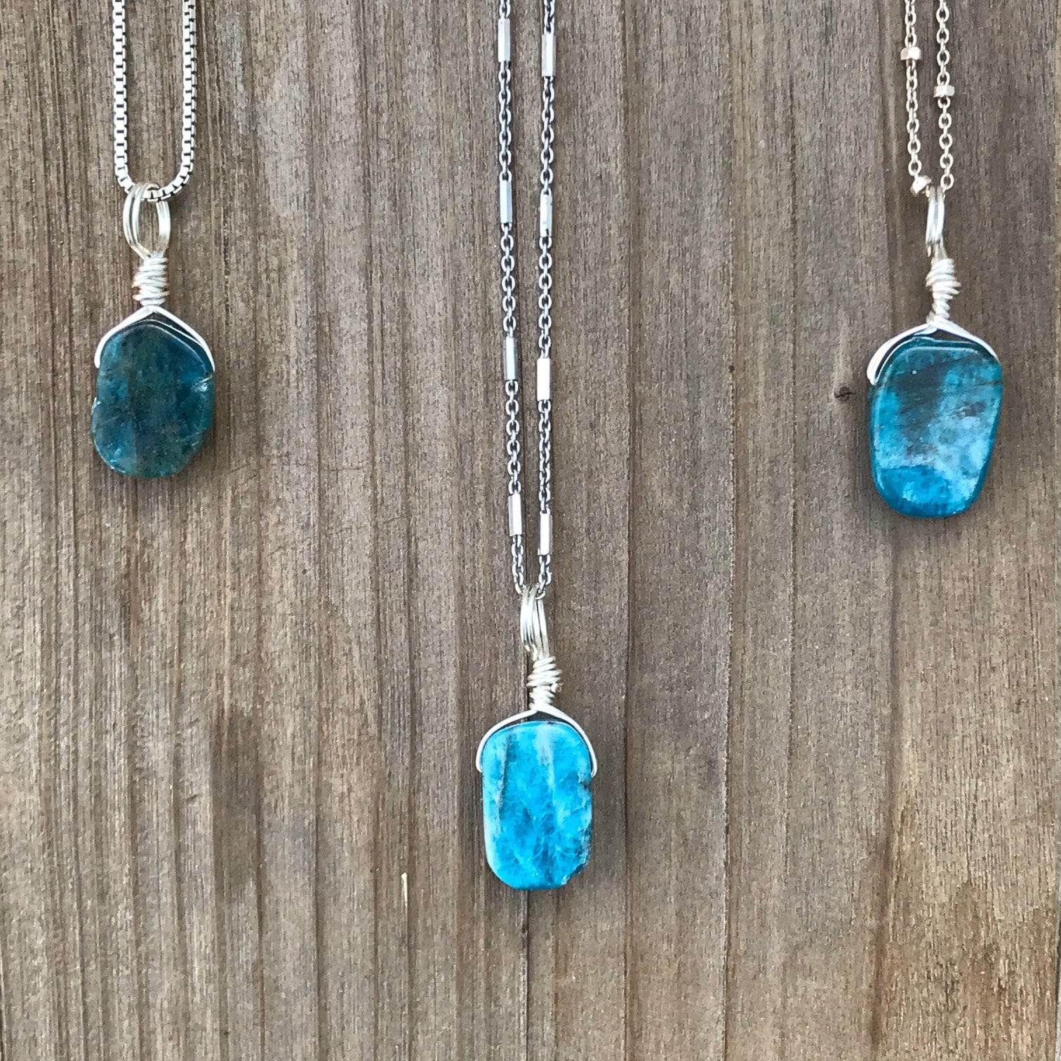 Apatite Dainty Beaded Anklet